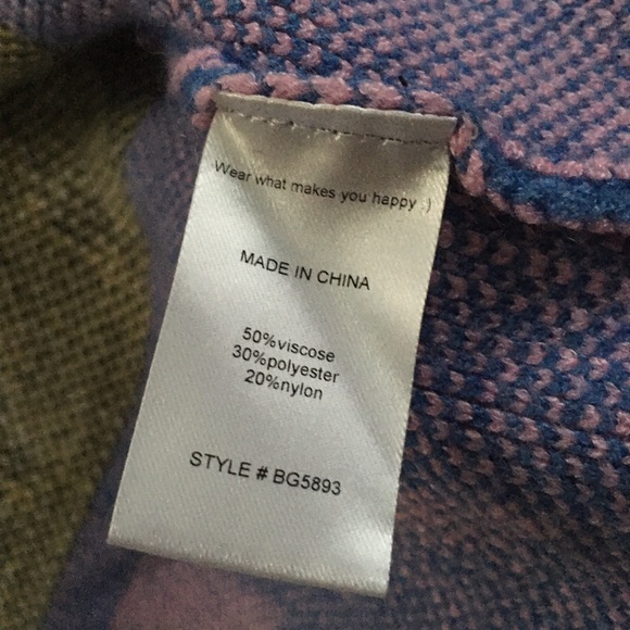 Dressed In LALA Wonderstruck Luxe Fringe Cardigan Size S/M Oversized Ultra Soft - Picture 12 of 16